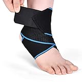 ACWOO Sprunggelenkbandage, 1 Stück Einstellbar Bandage Fußgelenk, Sport...