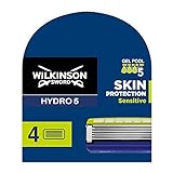 Wilkinson Sword Hydro 5 Skin Protection Sensitive Rasierklingen, 4 Rasierklingen