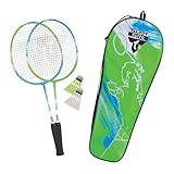 Talbot-Torro Kinder Badminton-Set 2-Attacker Junior, 2 verkürzte Schläger...