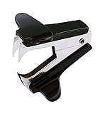novus Enthefter B80, für alle Klammertypen, Schwarz, 10 Stück