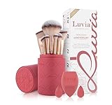 Luvia 14-teiliges Make-up Pinselset - Veganes Kosmetikpinsel Set mit XL...