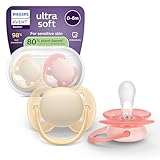 Philips Avent ultra soft Schnuller – kiefergerecht geformtes Design, für...