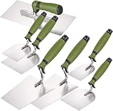 Colorus Profi Maurerkellen Set - Maurer Werkzeug 7 tlg rostfrei Edelstahl |...