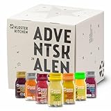 Kloster Kitchen Bio Ingwer Shots Adventskalender 2024 - Weihnachtskalender mit...