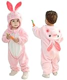 Doladola kostüme für baby mit Kapuze, Mädchen Jungen Flanell Overall, tier...
