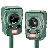 VOSS.sonic 1200 Doppelpack 2X Ultraschallvertreiber Tiervertreiber...