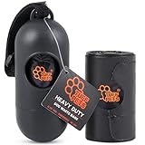 Tuff Pets Hundekotbeutelhalter - Kotbeutelhalter aus Bambus - 1 Rolle Tuff Pets...