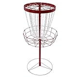 HarBin-Star Disc Golf Korb, Double Layer Chain, Tragbar, Mobil, Discgolf Korb...