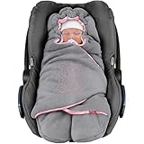 ByBoom Baby Einschlagdecke für Babyschale, Universal Winter...