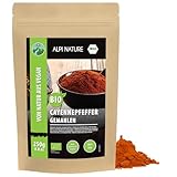 Alpi Nature Cayennepfeffer gemahlen BIO 250g, Cayenne Pfeffer, Cayennepfeffer...