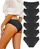 READY TO LOVE Unterhosen Damen Spitze Nahtlose Unterwäsche Damen Seamless Slip...
