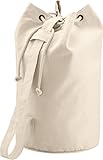 Quadra Segeltuch Seesack Beige