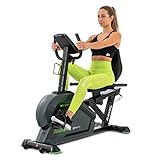 Hop-Sport Liegeergometer HS-120L Ravel - Liegefahrrad Heimtrainer mit 12...