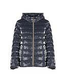 Geox Women's W MYLUSE Down Coat, Black IRIS, 38