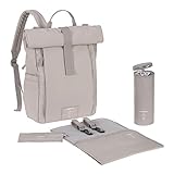 LÄSSIG Baby Wickelrucksack Wickeltasche Rucksack mit Wickelunterlage,...