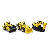 CatToysOfficial | Construction 3er-Pack Druckgussmetall Baustellenfahrzeuge...