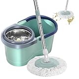 ycezw Rotierender Mopp, automatischer Rotationsmopp mit Eimer, automatischer...