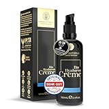 BIO Hyaluron Creme Gesicht hochdosiert 100ml + Arganöl + Aloe Vera + Kokosöl...