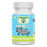 Silizium Kapseln - hochdosiert 100 mg aus Bambus-Extrakt - bioaktiv, organisch &...