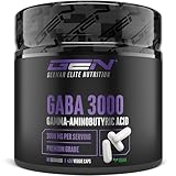 GABA 3000-400 Kapseln - Hochdosiert mit 3000 mg pro Tagesportion - Gamma...