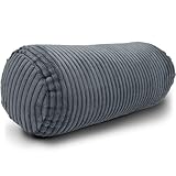 Amilian Nackenrolle 40x15 cm – Ergonomisches Kissen mit Füllung – Waschbar...
