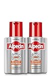 Alpecin Tuning-Shampoo - 2 x 200 ml - Das schwarze Coffein-Shampoo für graue...