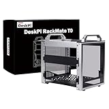 GeeekPi 4U Server-Schrank, 10-Zoll-Server-Rack für Netzwerk-, Server-, Audio-...