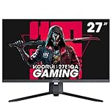 KOORUI 27 Zoll QHD Gaming Monitor 144 Hz, 1ms, DCI-P3 90% Farbumfangs, Adaptive...