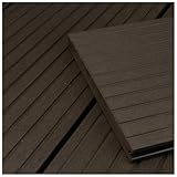 HORI WPC BPC Terrassendielen XXL Komplettset Massiv Diele 20x200mm pflegeleicht...