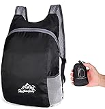 VIKY Faltbarer Rucksack Ultraleicht Wasserdicht, 20L Rucksack Faltbar,...