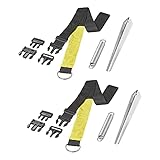 ProPlus 361728 Abspannset Abspannband 2 x 3 Meter mit Erdankern für Vorzelt...