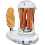Clatronic® 2in1 Hot Dog Maker & Eierkocher | Hotdog Maker Set für 1-14...