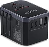 EPICKA Reiseadapter Weltweit, Universal Reisestecker Adapter 30W,...