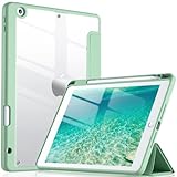 Vobafe Transparentes Hülle für iPad 9 8 7 Generation 10,2 Zoll (2021/2020/2019...