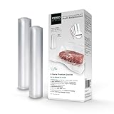 CASO 8 Sterne Profi- Folienrollen 30x600 cm / 2 Rollen, Vakuumierbeutel für...