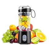 Rainpal Tragbarer Mixer, 380mL USB Wiederaufladbar Kleiner Mixer für Shakes und...