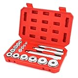 QWORK® 17tlg Radlager Werkzeug Lagerabzieher Set, Radlagerwerkzeug Abzieher...