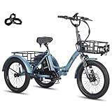 Fafrees Elektro Dreirad 20'*3.0 Zoll, F20 Mate e-Bike Dreirad klapprad,...