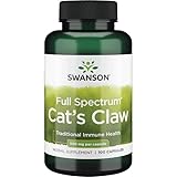 Swanson, Cat's Claw (Katzenkralle), 500mg, 120 Kapseln, Hochdosiert,...