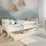 Kids Collective Kinderbett 80x160 cm Kinder Bett Jugendbett Juniorbett | Mit...