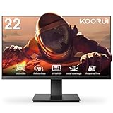 KOORUI 22 Zoll Business Computer Monitor, Desktop Gaming Monitor, FHD 1080p,...