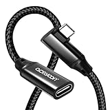 aceyoon USB C Verlängerung Winkel 1M, 240W/20Gbps/4K@60Hz USB C 3.2...