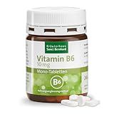 Sanct Bernhard Vitamin-B6-Mono-Tabletten | Vegan | 10mg pro Tablette | 240...