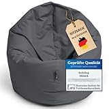 BuBiBag Sitzsack für Kinder und Jugendliche - Indoor Outdoor Bodenkissen,...