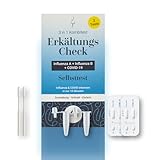 ASPILOS 3-in-1 Erkältungscheck (Corona&Influenza) - Selbsttest - Schnelle...