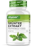 Grüntee Extrakt 300 Tabletten hochdosiert - 2000mg Grüner Tee Extrakt, 300mg...