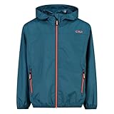CMP Unisex Kinder Giacca Da Pioggia Bambini Con Cappuccio Fisso Regenjacke,...