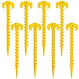 8 Stück Zeltheringe Sandheringe Tent Pegs Zelthaken Zeltnägel Camping Heringe...