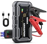 AIMAPOW Starthilfe Powerbank 4000A 12V (Bis Zu 7,0L Benzin Oder 5,5L Diesel)...