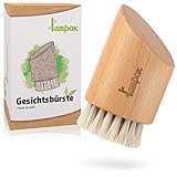 lampox® Gesichtsbürste Trockenbürste Gesicht face brush Peelingbürste...